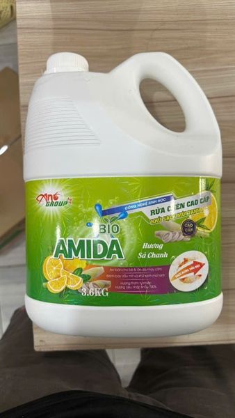 LAU SÀN CAO CẤP BIO AMIDA HƯƠNG SẢ CHANH 3,6KG