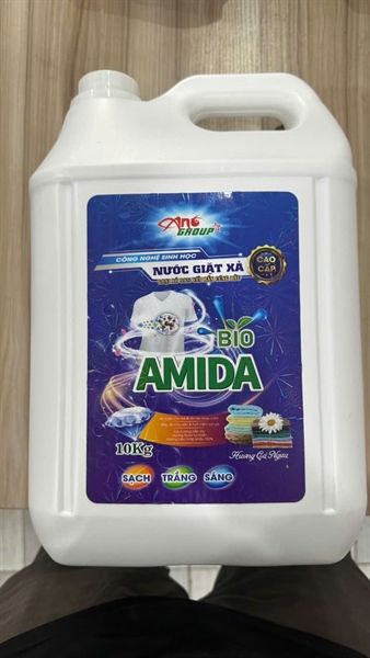 NƯỚC GIẶT XẢ CAO CẤP BIO AMIDA HƯƠNG CÁ NGỰA 10KG