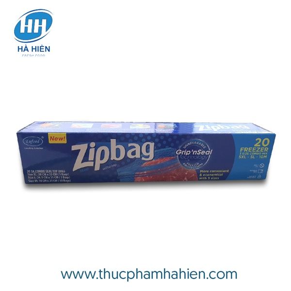  COMBO TÚI ZIPPER ZIPBAG NHIỀU SIZE 