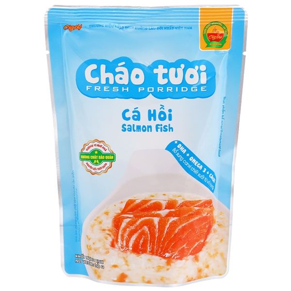 CHÁO TƯƠI CÁ HỒI