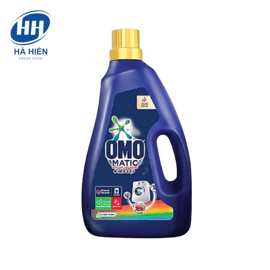 NƯỚC GIẶT OMO MATIC BỀN ĐẸP LỰU & TRE CỬA TRƯỚC