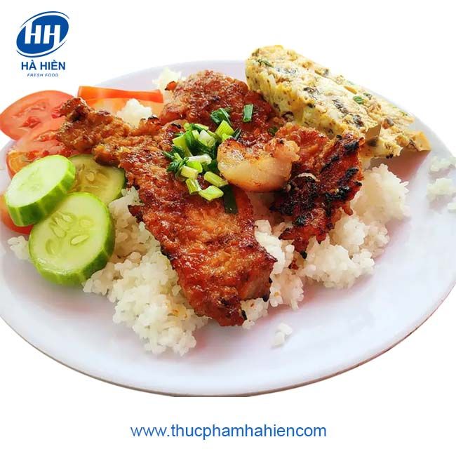 CƠM SƯỜN + CHẢ