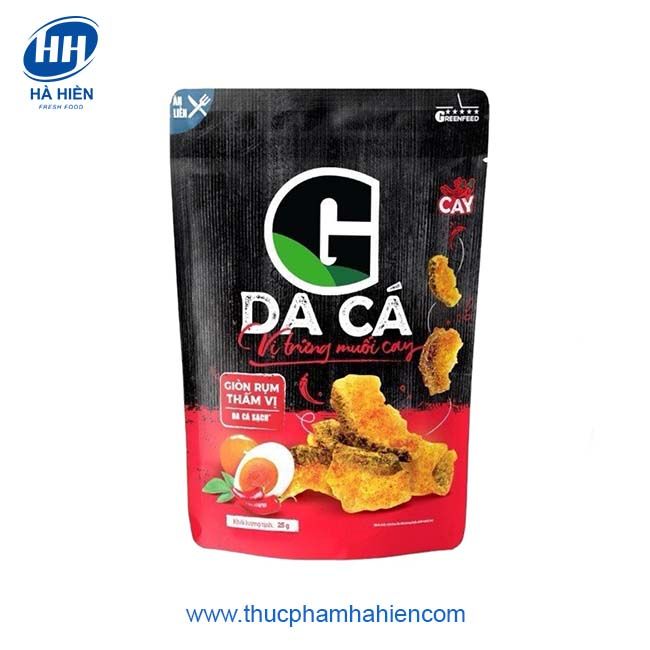 DA CÁ VỊ TRỨNG MUỐI CAY 25G