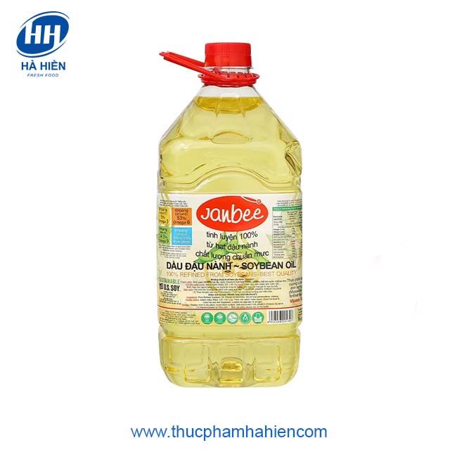 DẦU ĐẬU NÀNH JANBEE 5 LÍT