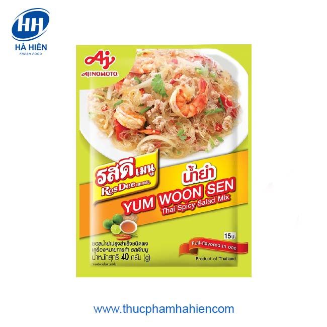 GIA VỊ MÌ TRỘN THÁI YUM WOON SEN 40G