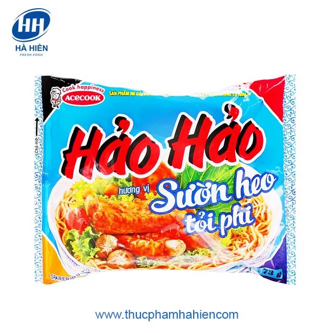 HẢO HẢO SƯỜN HEO TỎI PHI 73G