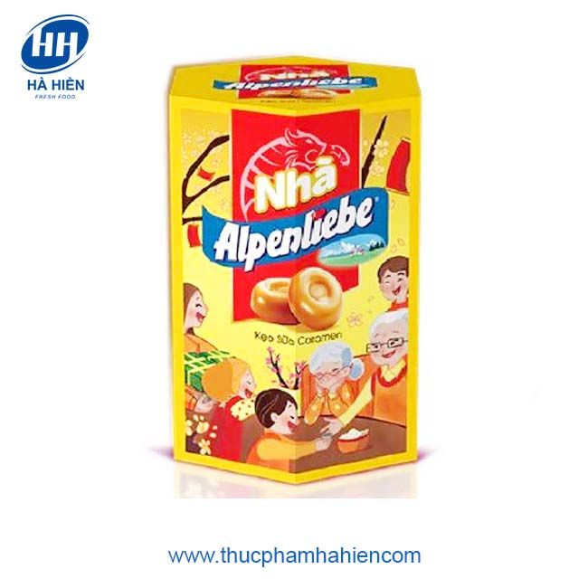 HỘP KẸO AL CARAMEN LỤC GIÁC 105G