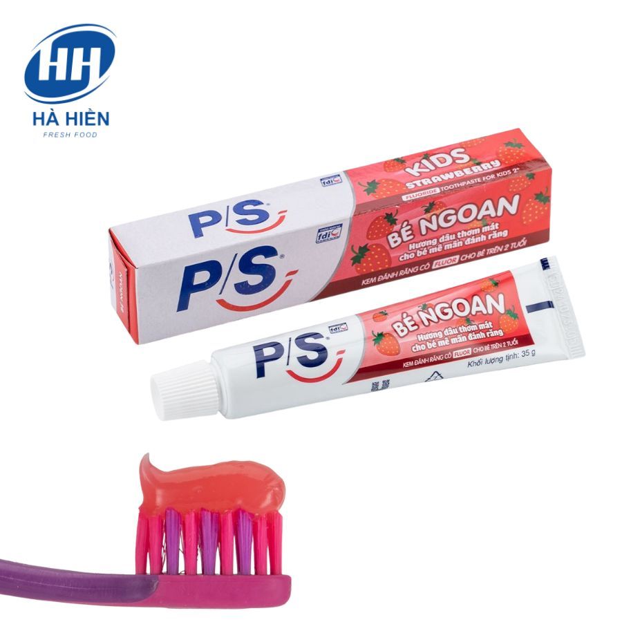 KEM ĐÁNH RĂNG P/S CHO BÉ TRÊN 2 TUỔI HƯƠNG DÂU
