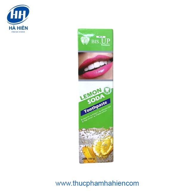 KEM ĐÁNH RĂNG BIS UP NANO LEMON SODA (SODA CHANH)