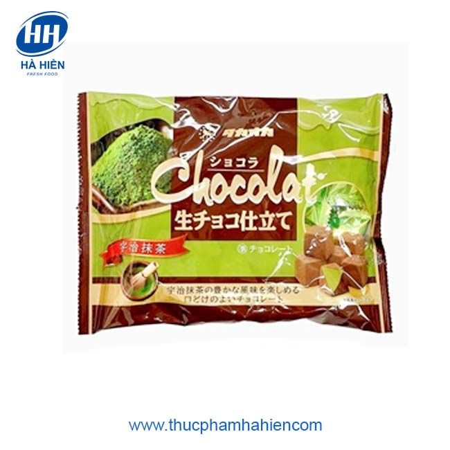 KẸO CHOCOLATE TƯƠI NHÂN TRÀ XANH 135G