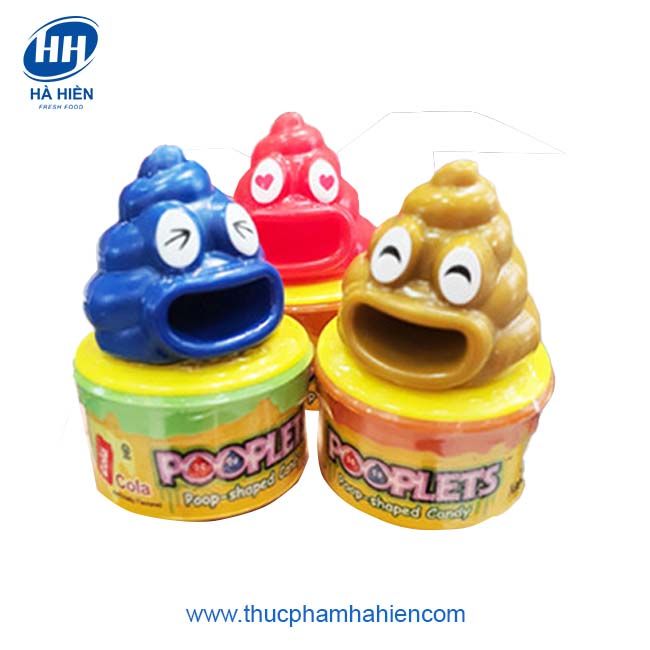 KẸO ĐỒ CHƠI POOPLETS (LÈ LƯỠI) 15G