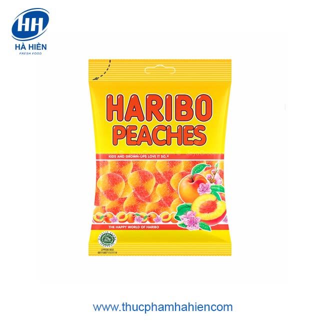 KẸO HARIBO VỊ PEACHS 80G