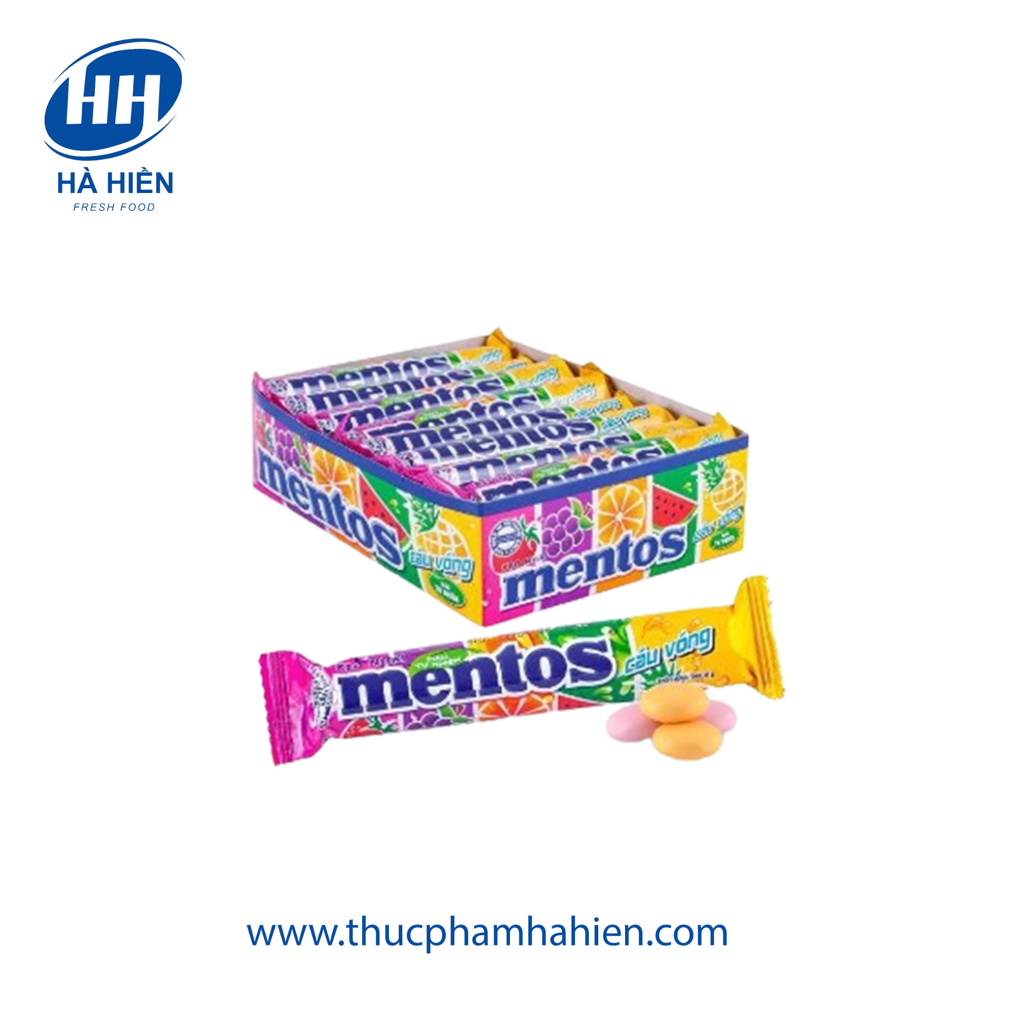 KẸO MENTOS CẦU VỒNG