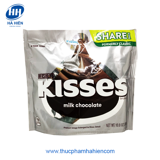 KẸO SOCOLA HERSHEY'S KISSES 184G