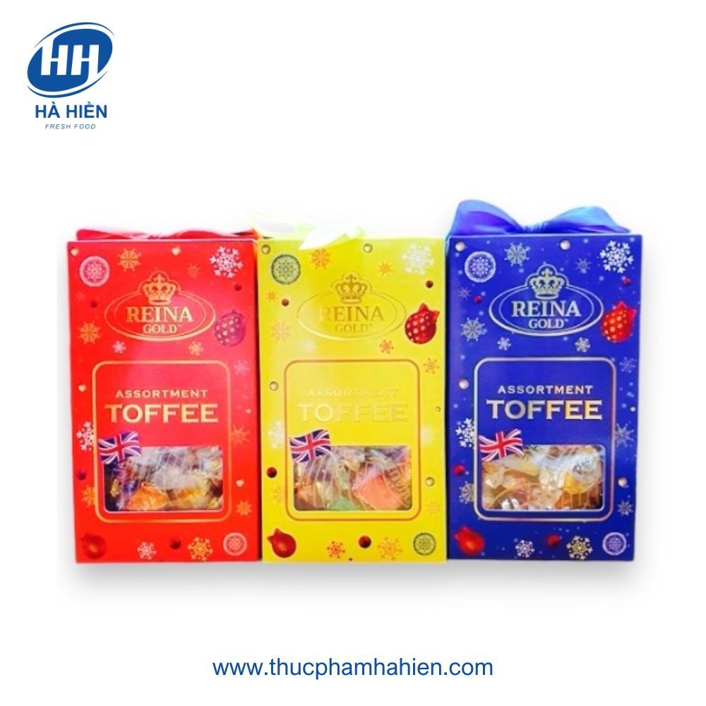 KẸO TOFFEE REINA GOLD THẬP CẨM NƠ ĐỎ