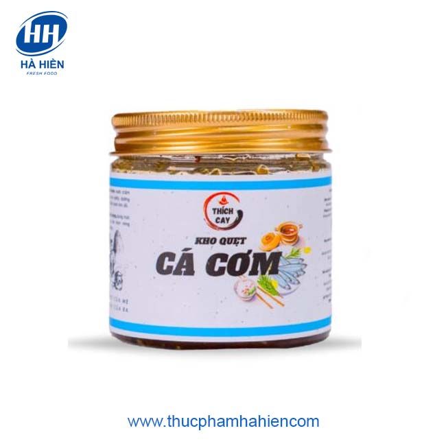 KHO QUẸT CÁ CƠM - THÍCH CAY (250G) - HỦ - Website