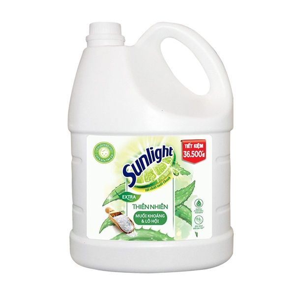 NƯỚC RỬA CHÉN SUNLIGHT MUỐI KHOÁNG & LÔ HỘI