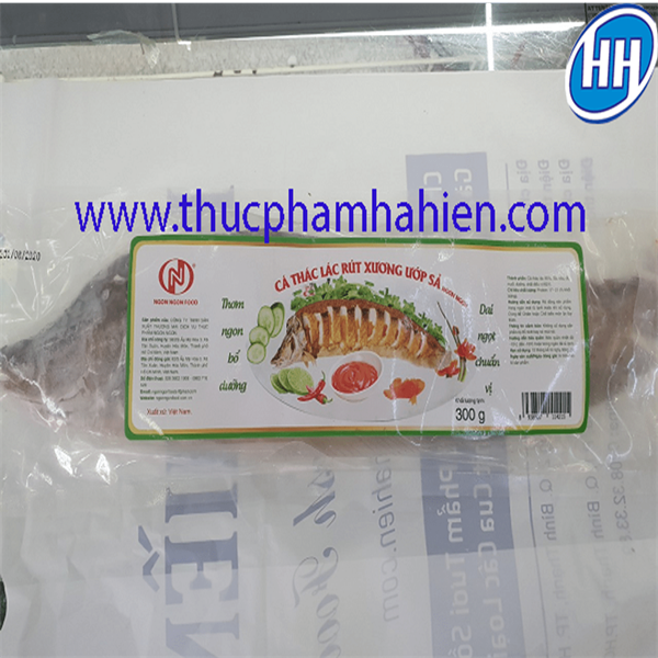  CÁ THÁC LÁC RÚT XƯƠNG ƯỚP SẢ NGON NGON 300G 