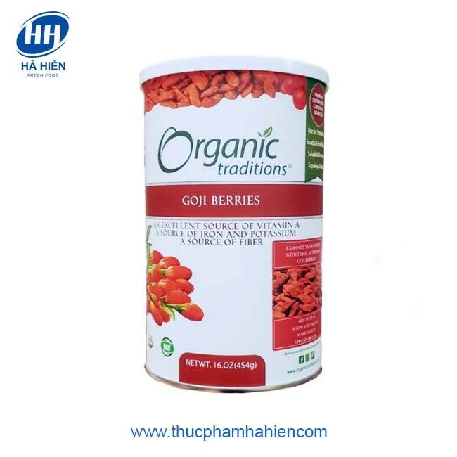 KỶ TỬ ORGANIC SẤY 453G