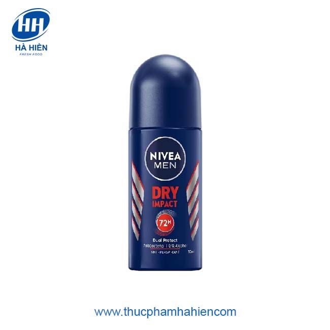 LĂN KHỬ MÙI NIVEA NAM KHÔ THOÁNG 50ML