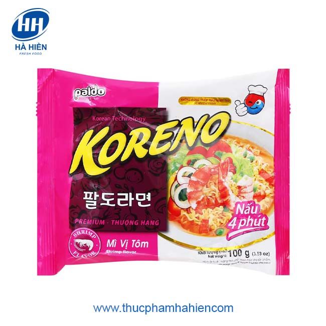 MÌ TÔM KORENO 100G