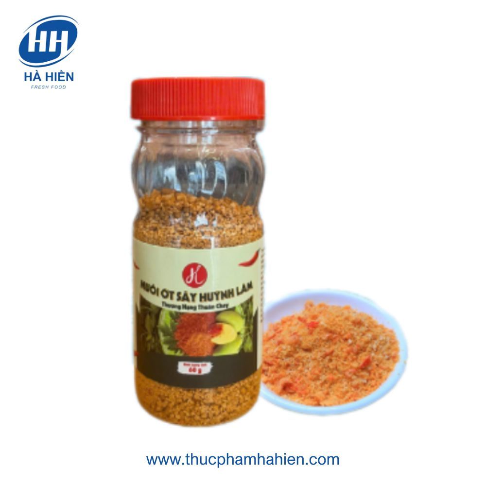 MUỐI ỚT SẤY HUỲNH LÂM 60GR