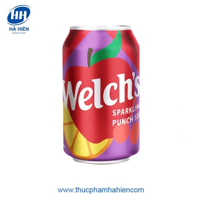 NƯỚC NGỌT WELCH'S VỊ TÁO CAM 355ML