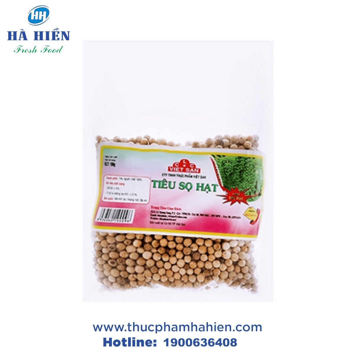 TIÊU SỌ HẠT VIỆT SAN (100G) - GÓI - Website