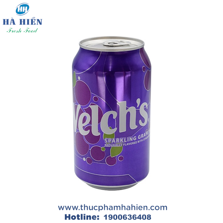  NƯỚC NGỌT WELCH'S VỊ NHO - 355ML (LON) 