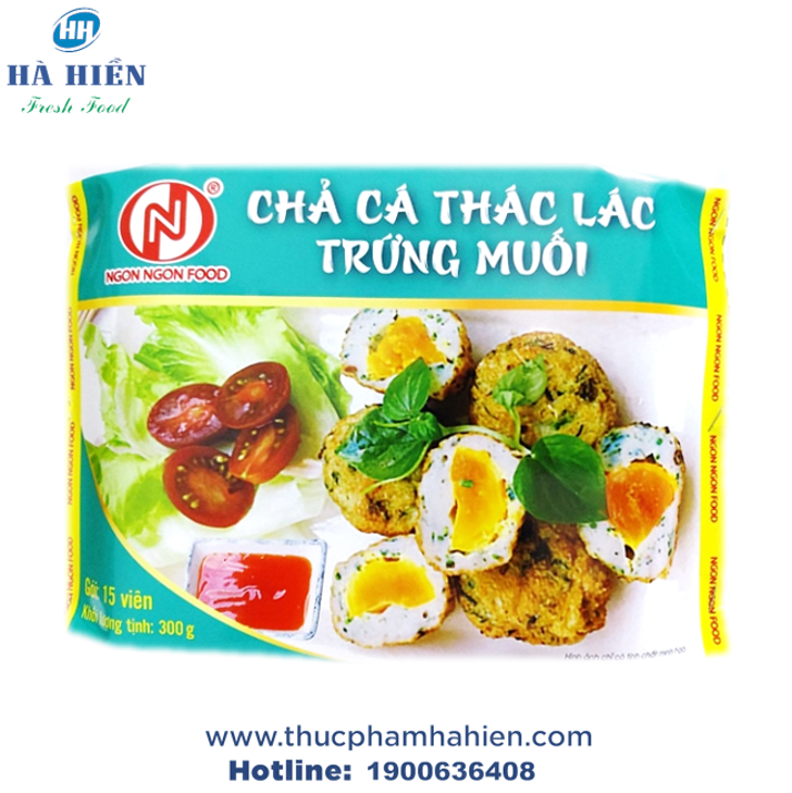  CHẢ CÁ THÁC LÁC TRỨNG MUỐI NGON NGON 300G 