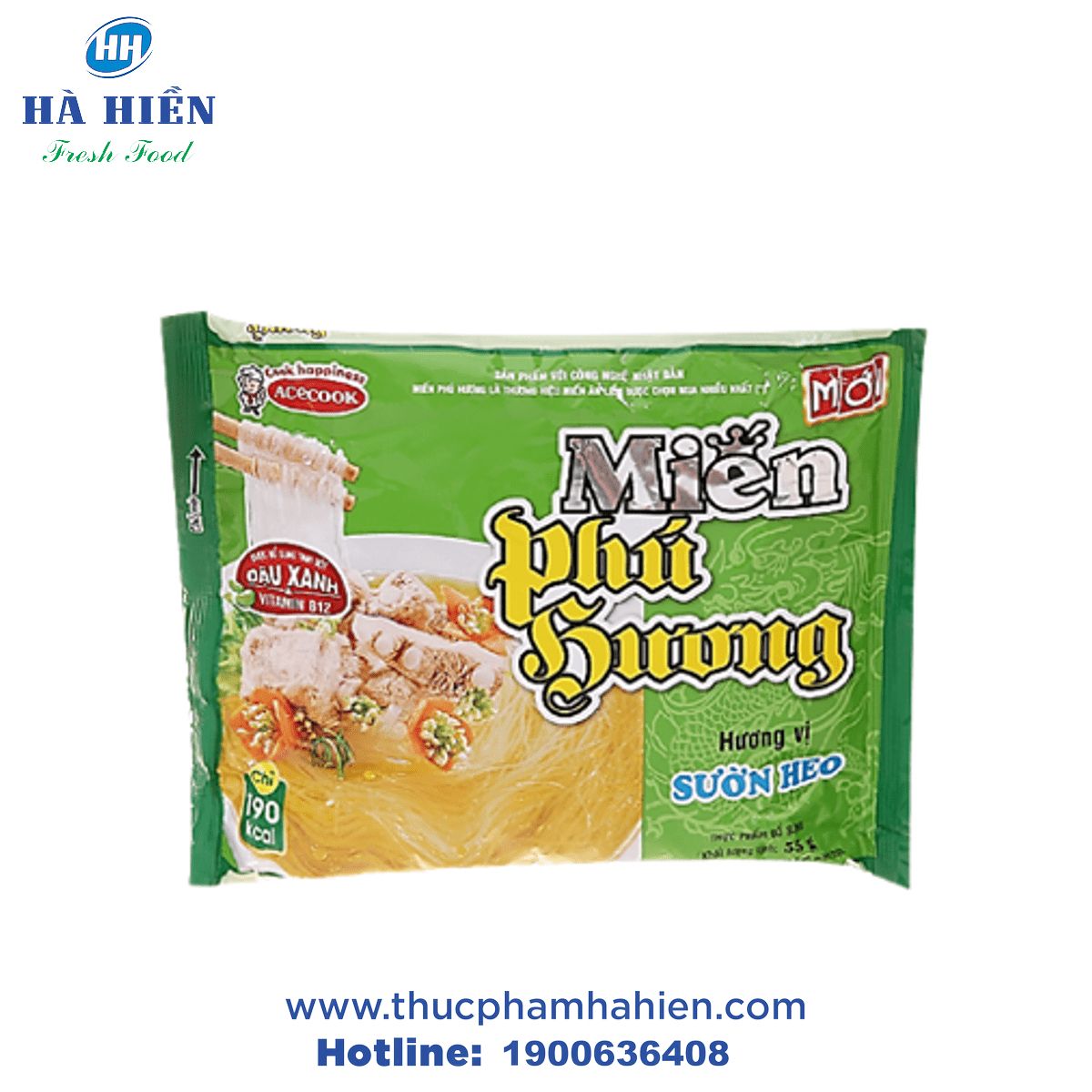 MIẾN PHÚ HƯƠNG VỊ SƯỜN HEO 55G