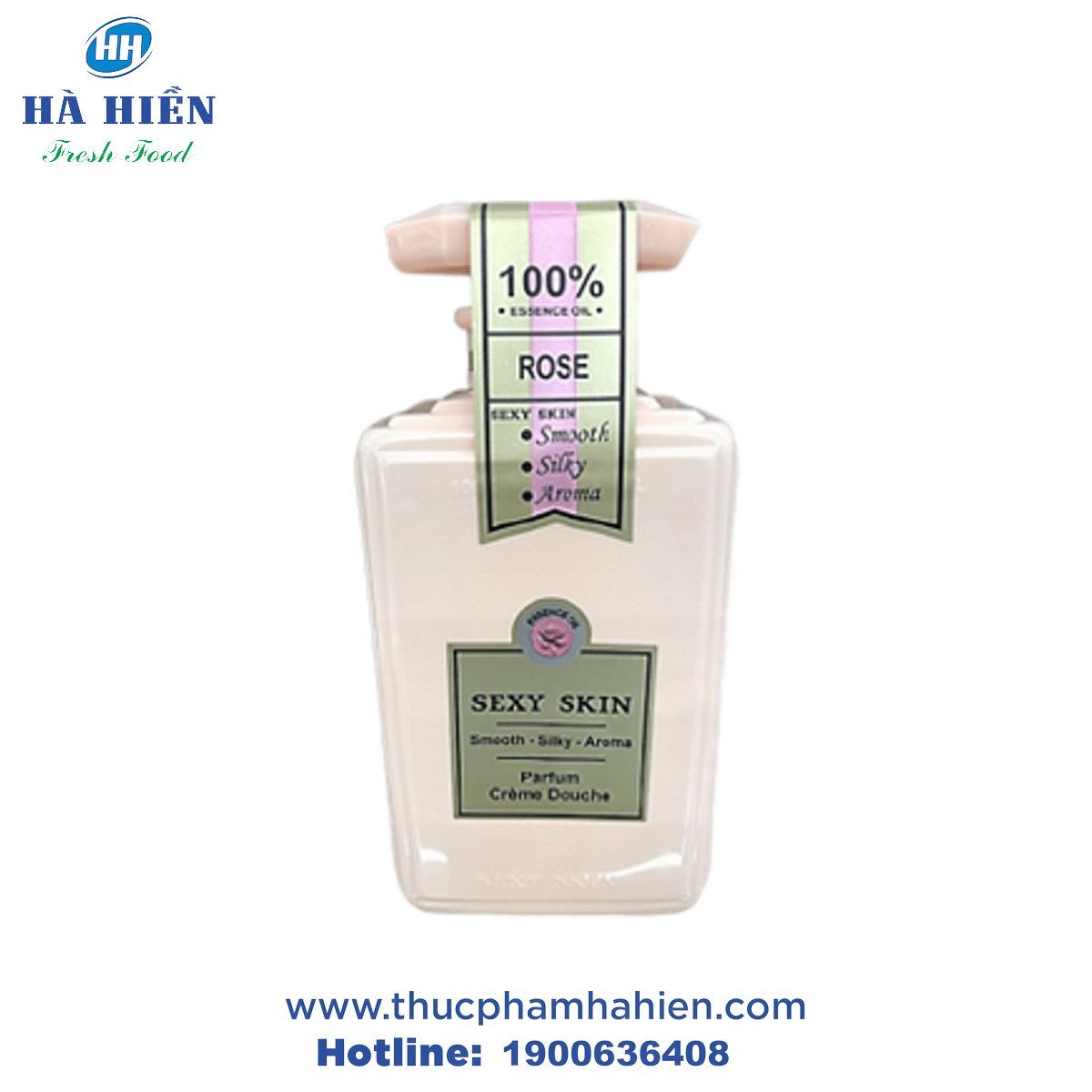 SỮA TẮM NƯỚC HOA HỒNG PHÁP SEXY SKIN (600ML) – CHAI