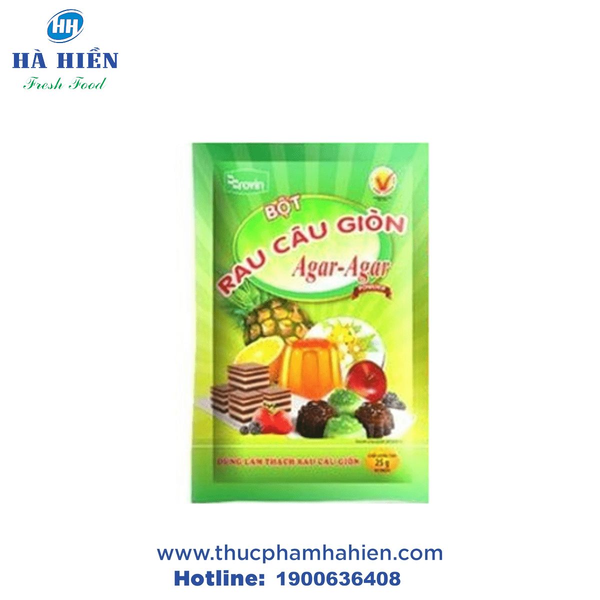  BỘT RAU CÂU GIÒN ROVIN 