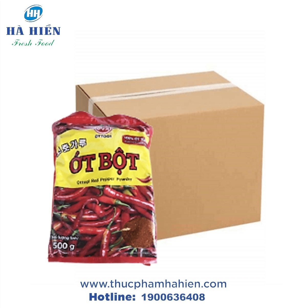 ỚT BỘT OTTOGI – 500G (THÙNG 20 GÓI)