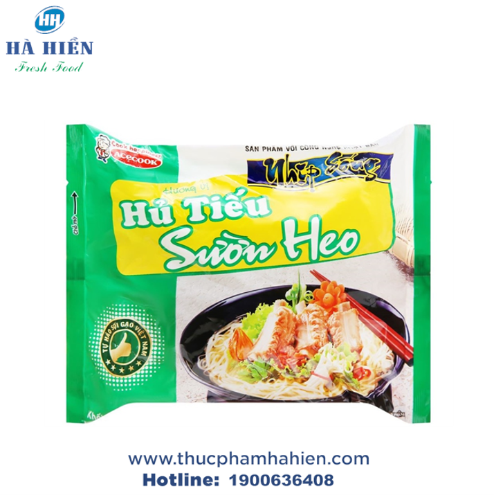 HỦ TIẾU SƯỜN HEO NHỊP SỐNG