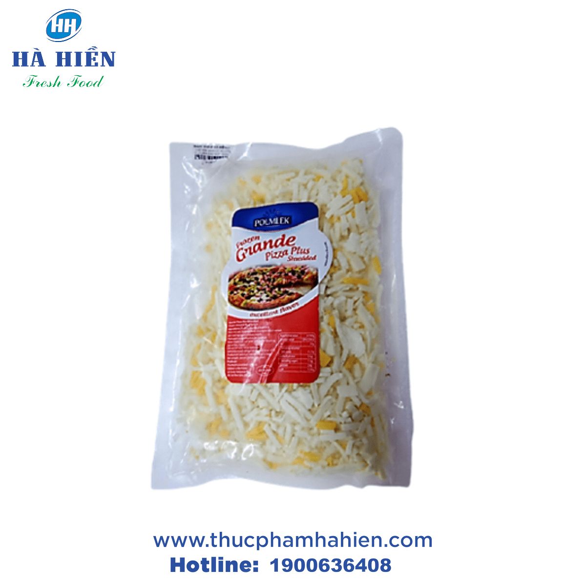 PHÔ MAI GRANDE PIZZA PLUS MIX BÀO SỢI (500G) - GÓI - Website