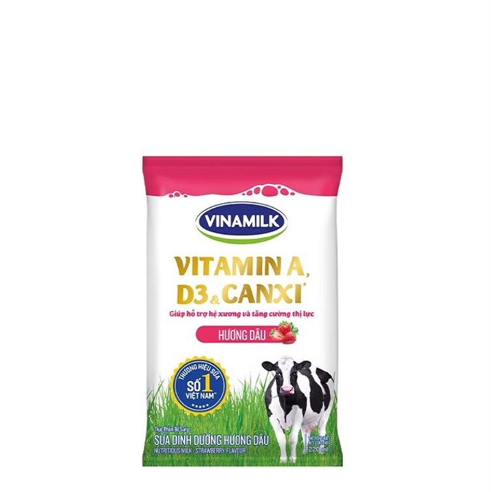  SỮA VINAMILK HƯƠNG DÂU 