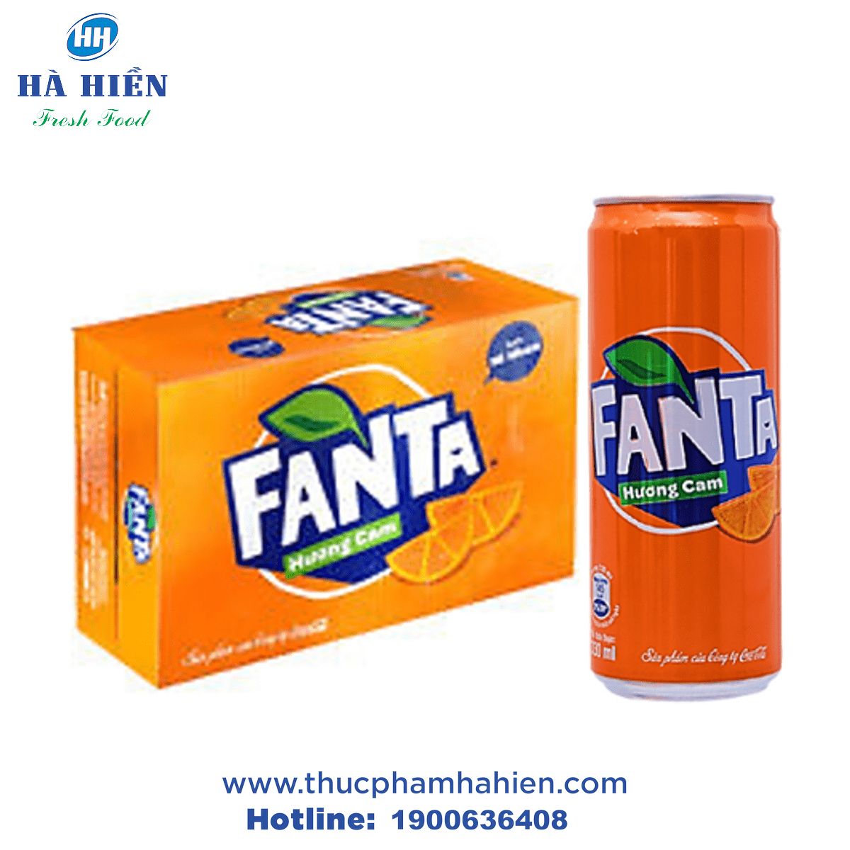 NƯỚC NGỌT FANTA (320ML) – THÙNG 24 LON