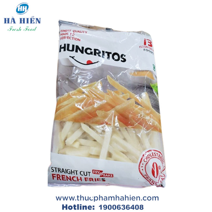  KHOAI TÂY ĐÔNG LẠNH HUNGRITOS 10MM - 1KG 