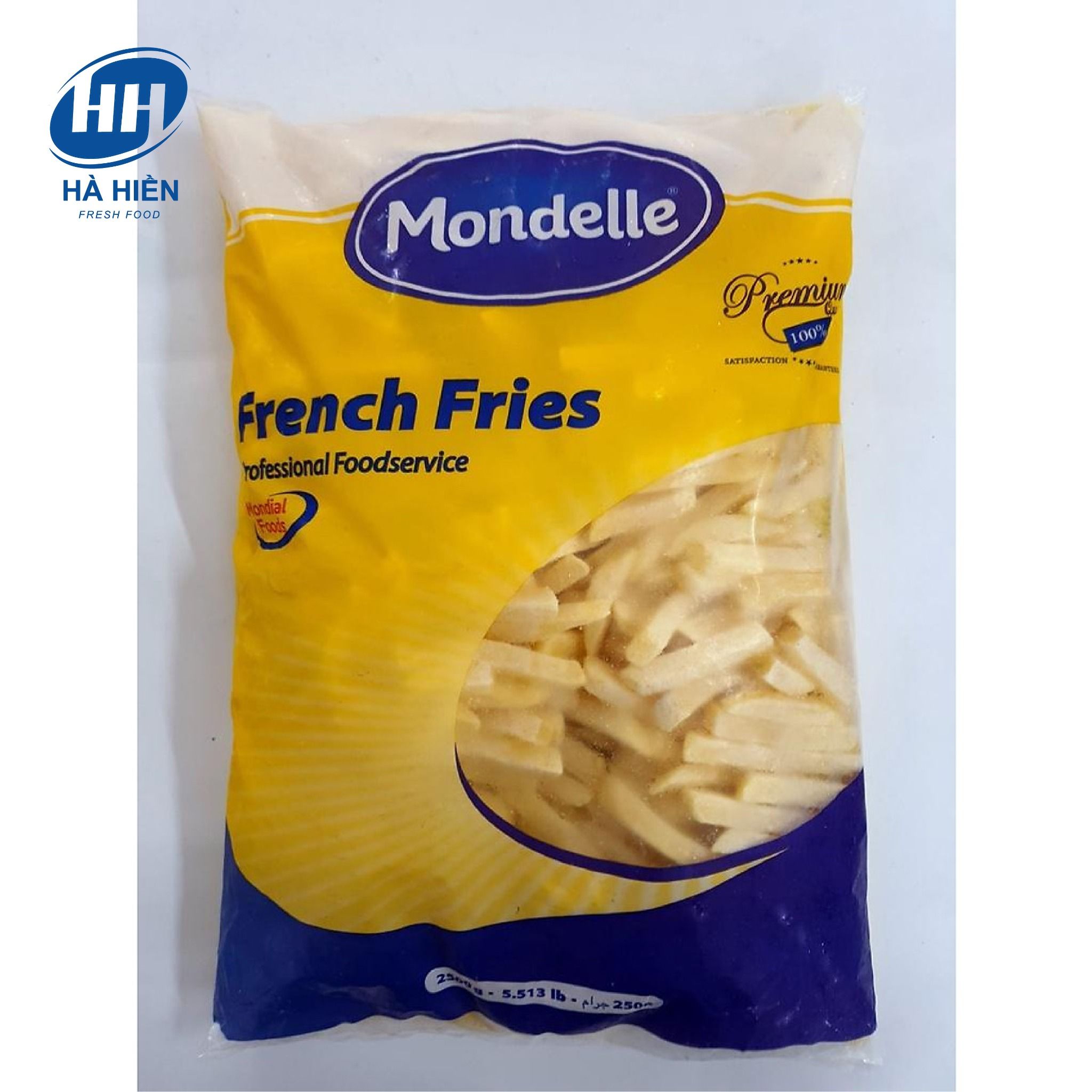 KHOAI TÂY MONDELLE FRENCH FRIES 2.5KG