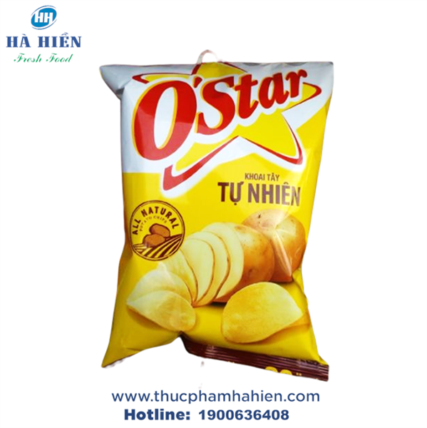 SNACK KHOAI TÂY VỊ TỰ NHIÊN 60G
