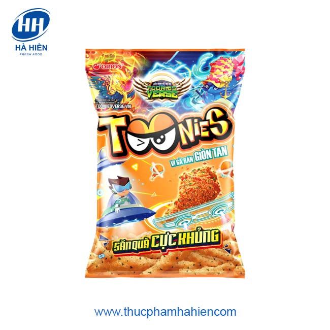 SNACK TOONIES VỊ GÀ RÁN 60G