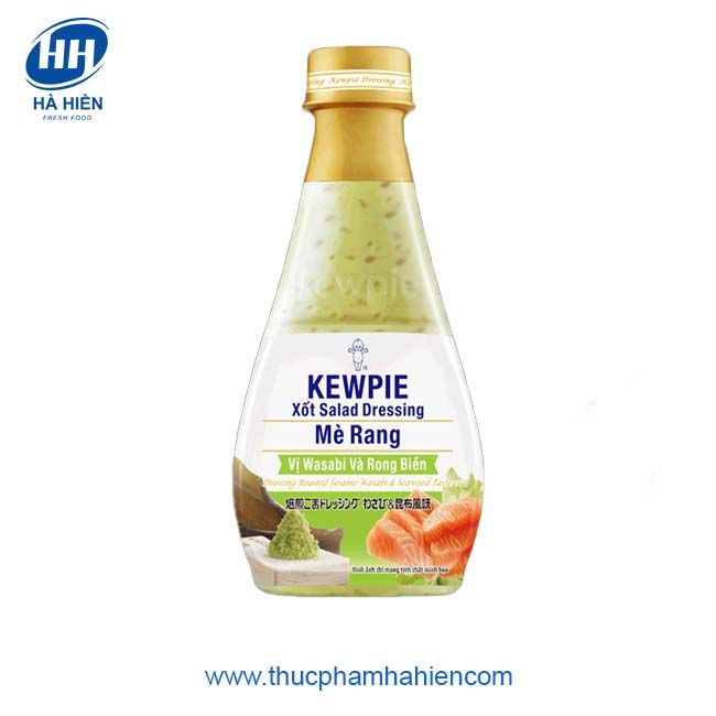 SỐT SALAD DRESSING MÈ RANG VỊ WASABI VÀ RONG BIỂN