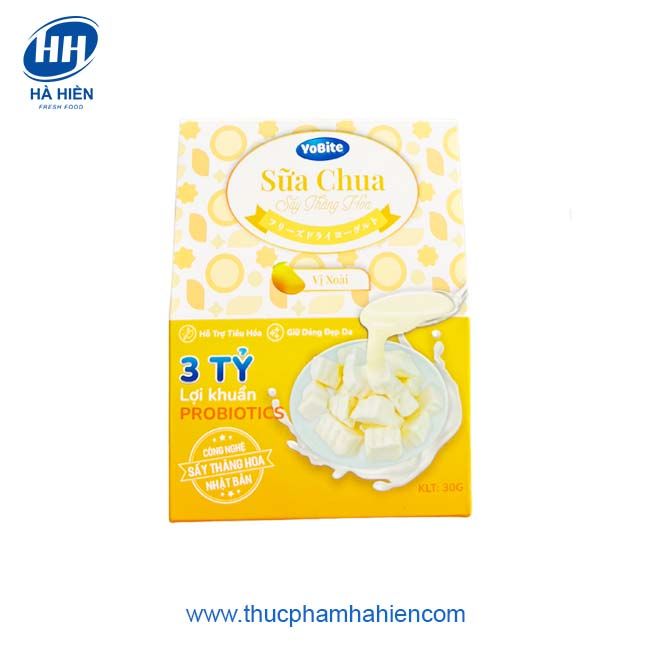 SỮA CHUA SẤY THĂNG HOA VỊ XOÀI 30G