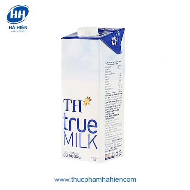 SỮA TƯƠI CÓ ĐƯỜNG TH 1L