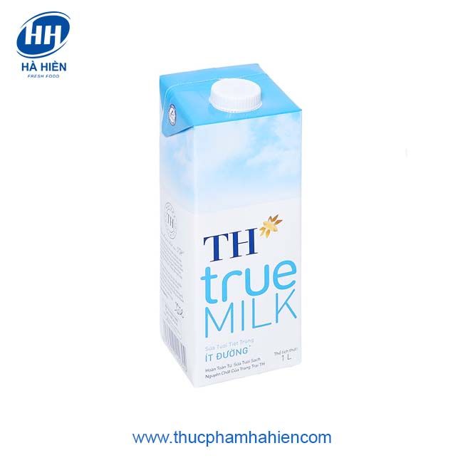 SỮA TƯƠI ÍT ĐƯỜNG TH 1L