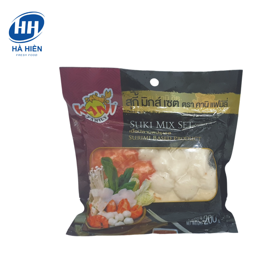  SURIMI THẬP CẨM KANI FAMILY SUKI MIX SET - 200G 