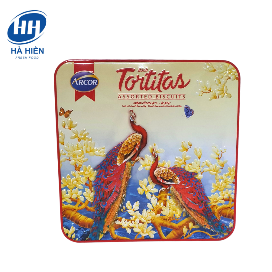 BÁNH QUY ARCOR TORTITAR ASSORTED BISCUITS - 415G