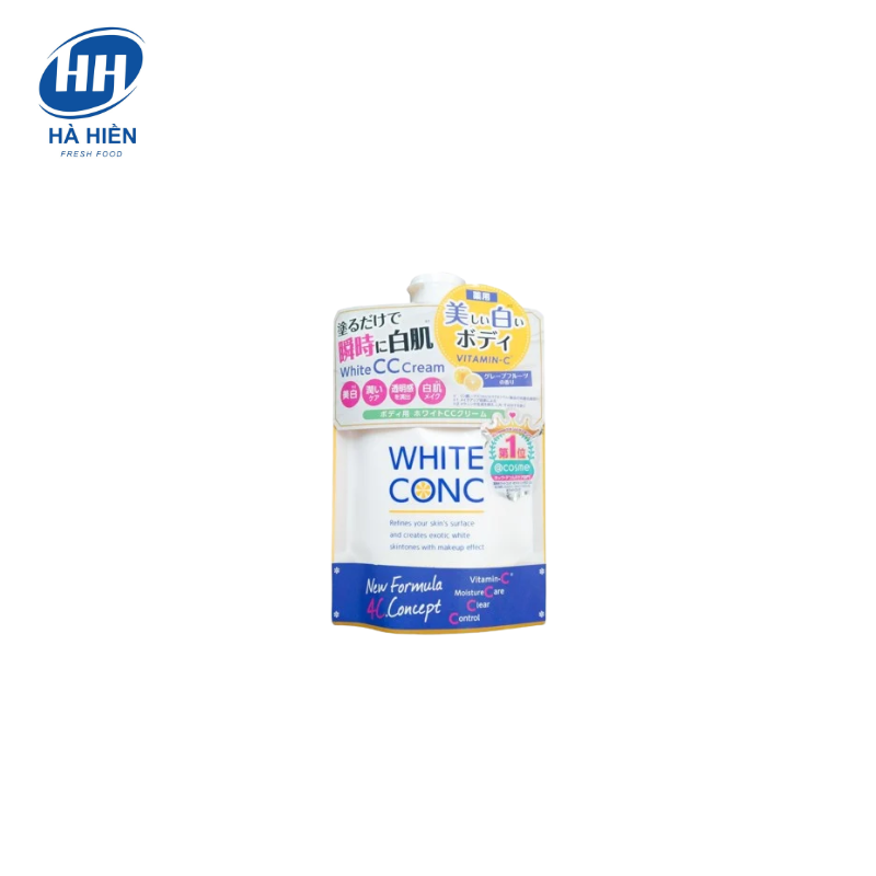  DƯỠNG THỂ WHITE CONC WHITE CC CREAM C2 200G 