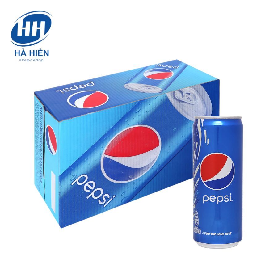  Thùng 24 lon nước ngọt Pepsi Cola 320ml 